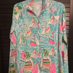 Lilly Pulitzer NWT Serena You Gotta Regatta L